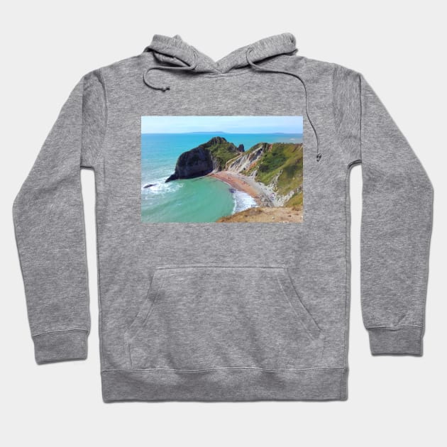 Seaside - Durdle Door/Man O'War bay Hoodie by helengarvey